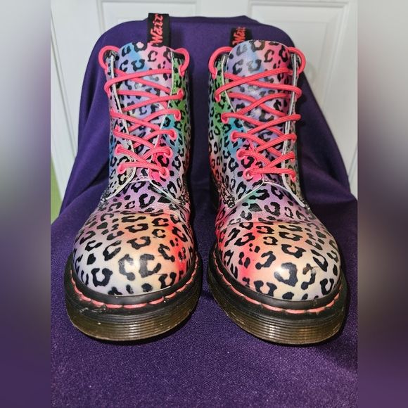 Dr. Martens Pants - Dr. Martens Colorful Animal Print Boots
